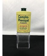 Vintage Campho Phenique Powder Can Medical Advertising Breon Labs - $228.47 MXN