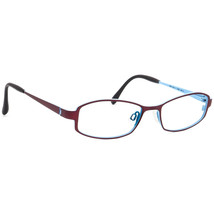 Bevel Eyeglasses 8604 Beat It AUSB Aubergine/Blue Rectangular Japan 49[]16 130 - £274.95 GBP