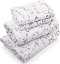 Soft Microfiber 4 Piece Bed Sheets with 15" Deep Pocket - £35.55 GBP