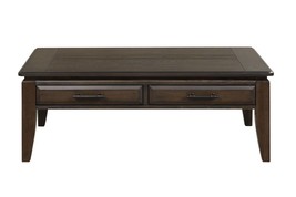 Mahogany Cocktail Table w/ Storage | Traditional Style - £271.08 GBP