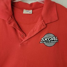Red Skoal Welcome To The Brotherhood Steve &amp; Barry&#39;s Men Polo Shirt XL E... - £13.86 GBP