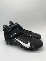 Nike Alpha Menace Pro 2 Mid Football Cleats Wide BV3951-001 Men&#39;s Size 12.5 - £63.76 GBP