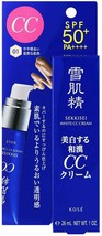 Kose Sekkisei White CC Cream SPF50+ PA - #01 Bright Natural S 26ml/1oz - £29.63 GBP