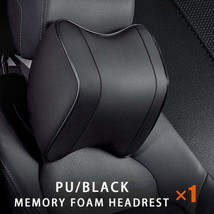 Car Neck Headrest Pillow Rest Head Support Cushion Car Breathable Memory Foam Sl - £51.11 GBP