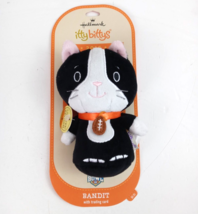 Hallmark Itty Bitty Kitten Bowl Limited Edition Bandit On Trading Card 4.5&quot; - £8.52 GBP