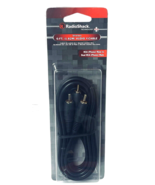 AUDIO Y-CABLE RCA MALE TO DUAL RCA MALE 42-2539, RADIO SHACK 4202539 6-FT - $4.72 CAD