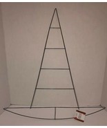 Halloween Witch’s Hat Decoration Wreath Wire Frame Form Size 22”H X 21”W... - $10.00