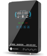 4000W DC 24V to AC 120V Pure Sine Wave Power Converter, Glass Top Cover ... - $595.39