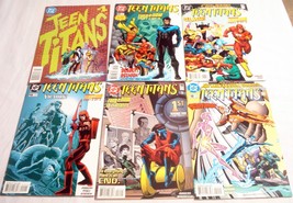 7 Team Titans DC Comics #1, #1, #1, #1, #1 (5 Different Covers), #2, #3 1992 VF- - £7.96 GBP