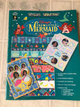 Vintage Paper Pizazz HOTP 3022 Disney Little Mermaid Paper Book 12 Sheets - £11.18 GBP