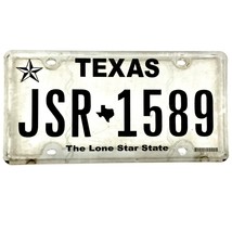  United States Texas The Lone Star State Passenger License Plate JSR 1589 - £13.33 GBP