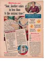 1945 Gold Medal Flour Betty Crocker Says Spice Cake Print ad Fc3 - £10.50 GBP