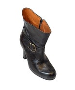 Estilmoda Booties Vintage Black Leather Ankle Boots Size 6.5M - £14.09 GBP