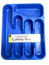 Five Section Plastic Cutlery Tray (2 Colors) - £6.17 GBP