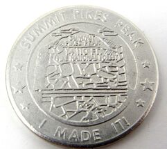 Pikes Peak Coin Token Summit Made It Colorado Springs 1in Silver US Sell... - $10.88