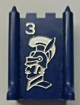 1970 Milton Bradley Stratego Board Game Replacement &quot;Blue 3 Colonel&quot; PB113 - £1.55 GBP