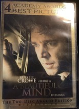 A Beautiful Mind Sealed Russell Crow Ed Harris 2 Dvd Widescreen Awards Pet Rescue - £4.56 GBP