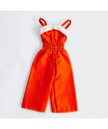 Vintage Barbie Best Buy Orange &amp; White Jumpsuit #2222 Super Star Era 1970s - $298.77 MXN
