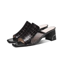 FEDONAS 2021 Spring Summer New Fashion Concise Casual Women Sheepskin Sandals Sl - £65.78 GBP