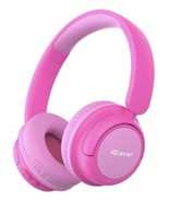 iClever BTH22 Kids Bluetooth Headphones, 60H Play Time, 74/85 dBA PINK - $279.15 MXN