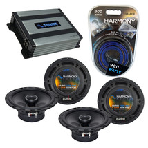 Toyota Tundra 1999-2002 Factory Speaker Upgrade Harmony (2) R65 & Ha-A400.4 Amp - $341.35