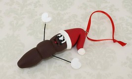 Mr. Poo Christmas Ornament - Poop - White Elephant Office Gag Gift - £22.66 GBP