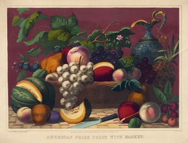 9508.Decoration Poster.Room Wall art.Home decor.Still Life with fruits.Victorian - £13.51 GBP+