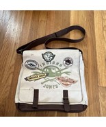 Indiana Jones Patch Messenger Bag Disneyland Crossbody Disney Parks Coll... - $31.19