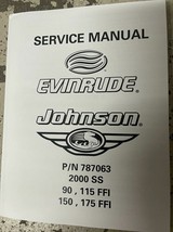 2000 Evinrude SS 90 115 FFI 150 175 FFI Service Shop Manual  P/N 787063 - £111.64 GBP