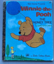 Little Golden Book Winnie-The-Pooh The Honey Tree (Hardcover 1978) Vintage - £5.28 GBP