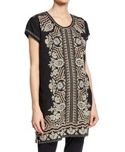 Johnny Was rita peasant tunic dress in Black - size XS - $157.41