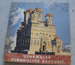 Vintage 1937 Germany Travel Booklet - Denkmaler Rumanischer Baukunst - £13.98 GBP