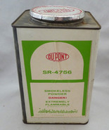 Vintage Dupont SR-4756 Smokeless Powder 4 lb Tin Empty 9" du Pont advert... - €55,97 EUR Vintage Dupont SR-4756 Smokeless Powder 4 lb Tin Empty 9" du Pont advert... - €55,97 EUR