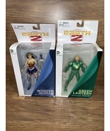 DC Comics Earth 2 The New 52 WONDER WOMAN &amp; Green Lantern DC Collectible... - $871.06 MXN