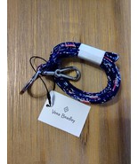 NWT Vera Bradley Lanyard W/ Key Ring &amp; Clip Holiday Owls NEW - $14.80