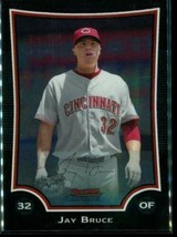 2009 Baseball Trading Card TOPPS Bowman Chrome #53 JAY BRUCE Cincinnati Reds - £7.61 GBP