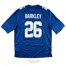 Saquon Barkley Autographed &quot;2018 NFL ROY&quot; New York Giants Jersey Panini LE 126 - £428.05 GBP