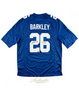 Saquon Barkley Autographed &quot;2018 NFL ROY&quot; New York Giants Jersey Panini ... - £419.37 GBP