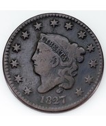 1827 Large Cents Very Good VG Condition, All Brown Color-
show original ... - €95,52 EUR