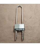 *New* Master Lock Laminated Steel Keyed Padlock Adjustable 3 1/4&quot; to 5 1/2&quot; - £7.77 GBP