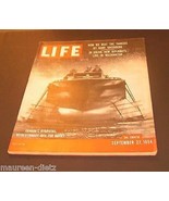 LIFE Magazine - September 27, 1954 - Hydrofoils, boat [Single Issue Maga... - £7.02 GBP