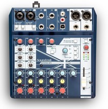 Soundcraft NOTEPAD-8FX Small Format Analog Mixing Console with USB I/O - $3,385.75 MXN