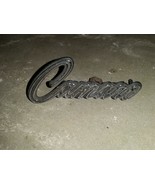 1968 1969 Camaro Deluxe Door Panel Emblem OEM Part 7754200 Used Black Ba... - $24.99