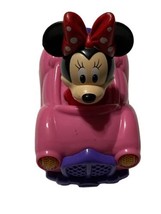 Disney VTech Go Go Smart Wheels Minnie Mouse Car Lights Sounds Tested Works  - £7.92 GBP