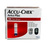 100 Accu-Chek Aviva Plus Test Strips. - £68.71 GBP