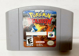 Pokemon Stadium Nintendo 64 N64 Video Game CARTRIDGE ONLY battle anime - £31.87 GBP