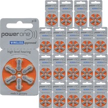Power One Size 13 Hearing Aid Batteries - £38.36 GBP