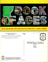 Vermont(VT) Barre New England Rock of Ages Granite Quarry Vintage Postcard - £7.49 GBP