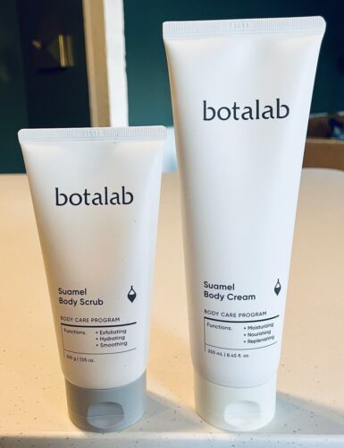 Incellderm Botalab Suamel Body Wash 16.9 oz  & Scrub 7.05 oz Vegan