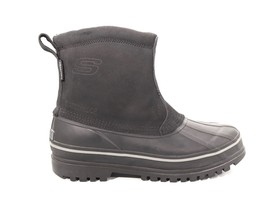 Skechers North Thin Insulate Steel Shank Boots Black Size 8 ($) - £103.19 GBP